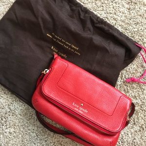Red Kate spade bag